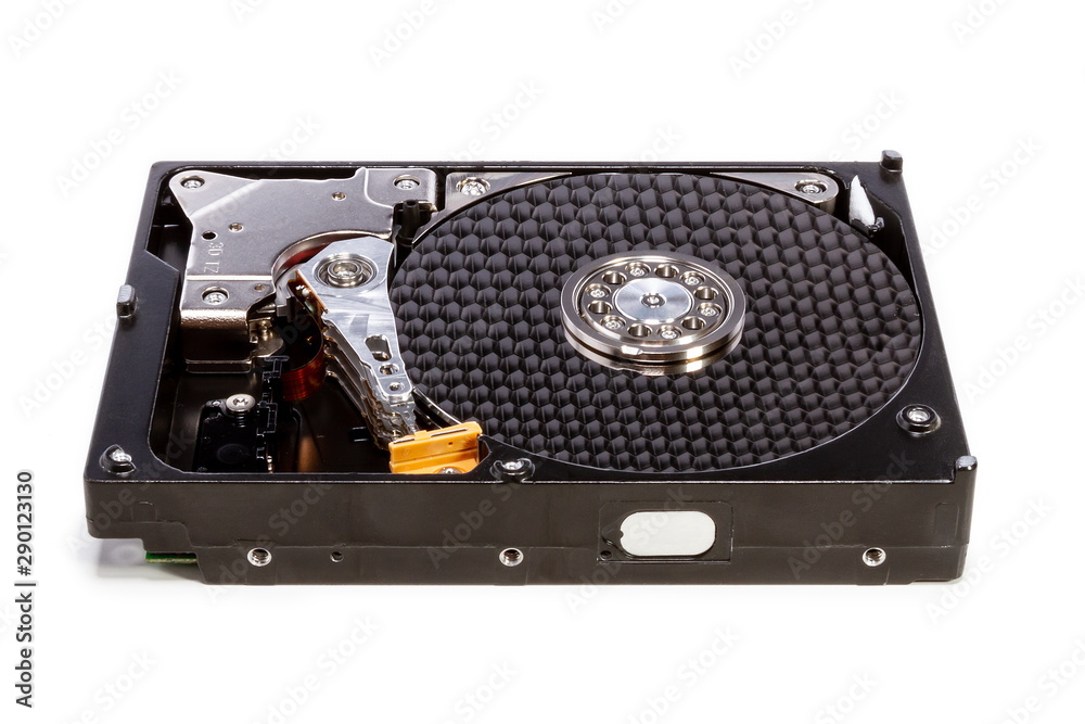 Disassembled hdd disk 3.5 Disassembled hdd disk 3.5