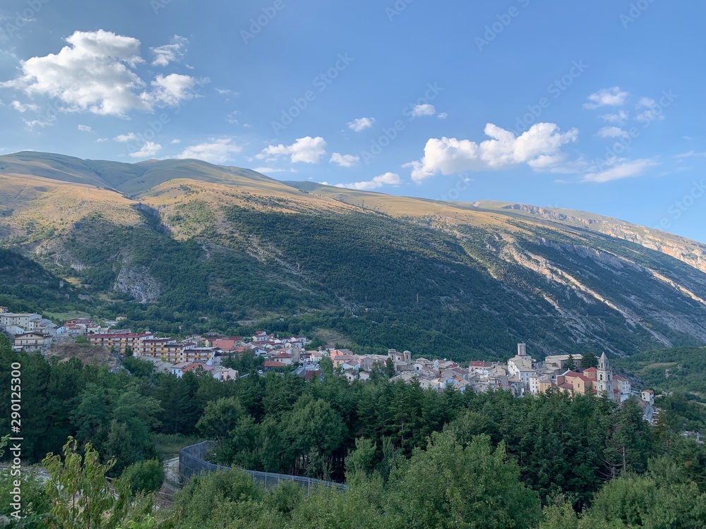 Obraz premium Palena, Chieti 