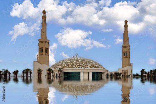 sheikh khalifa grand mosque al ain photo