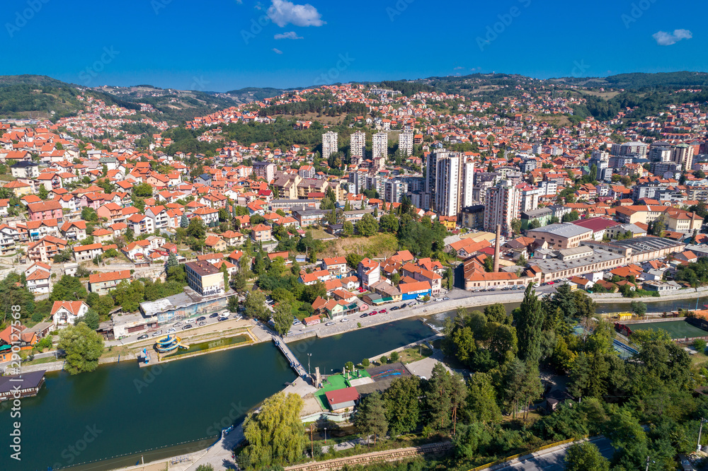 City of Uzice, Serbia