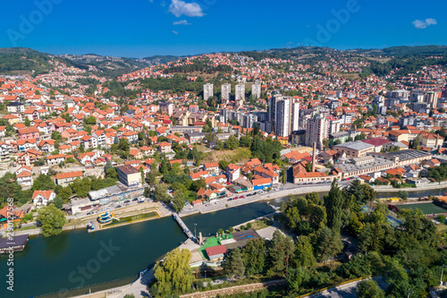 Fototapeta Naklejka Na Ścianę i Meble -  City of Uzice, Serbia