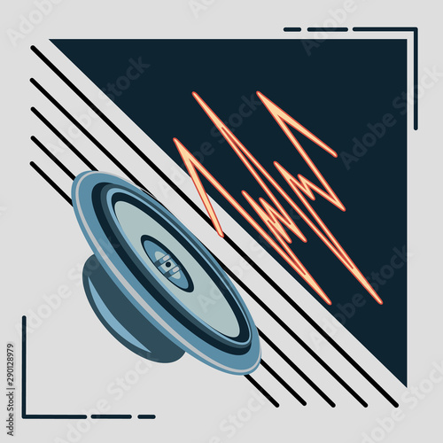 speaker system, amplifier, speaker, audio, music, sound