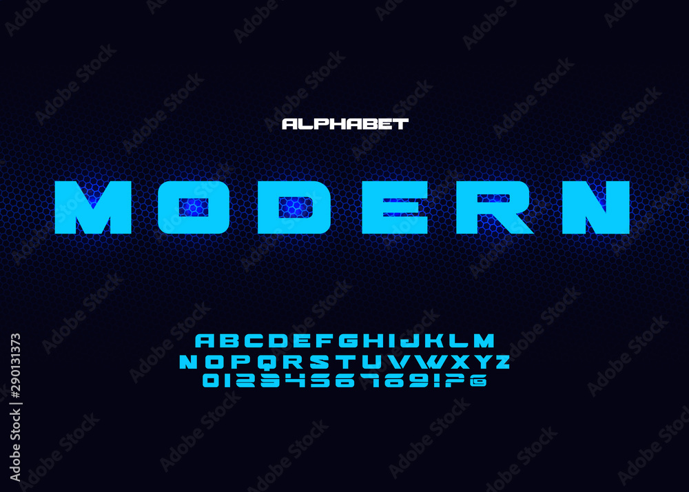 Bright Neon Sans Serif Bold Alphabet. Bright Neon Sans Serif Bold Alphabet.