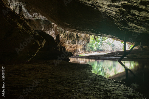 a cave in Tham Luang Thailand photo