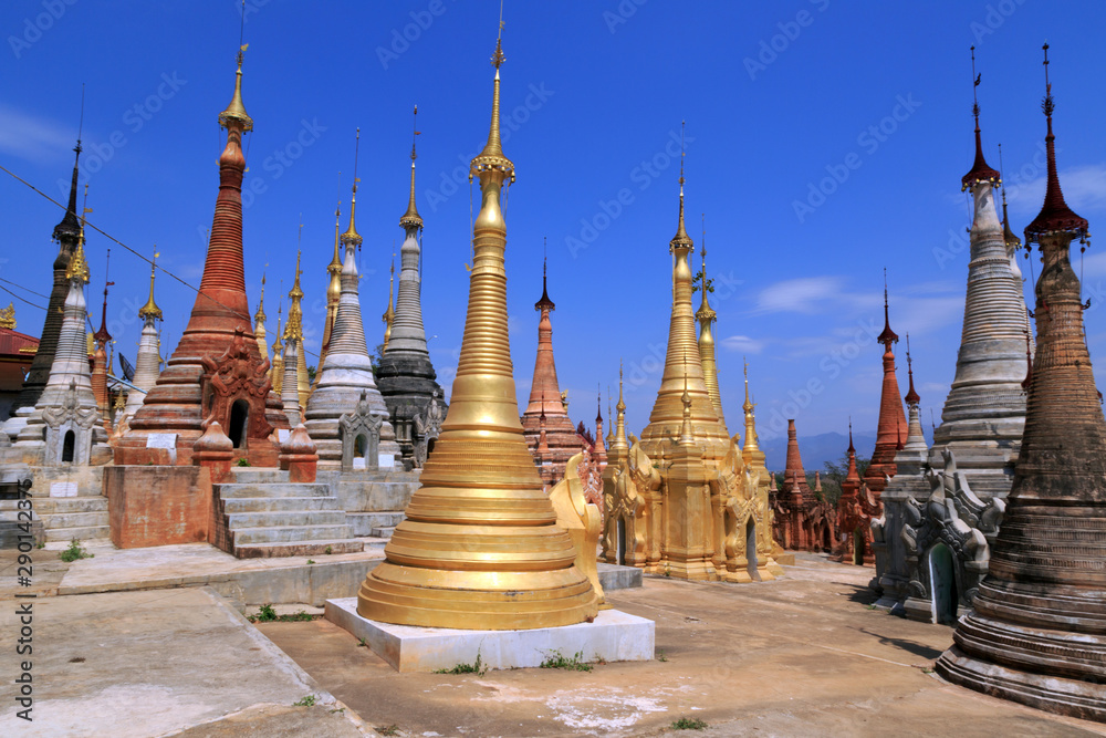 Fototapeta premium In-Dein-Pagodenwald