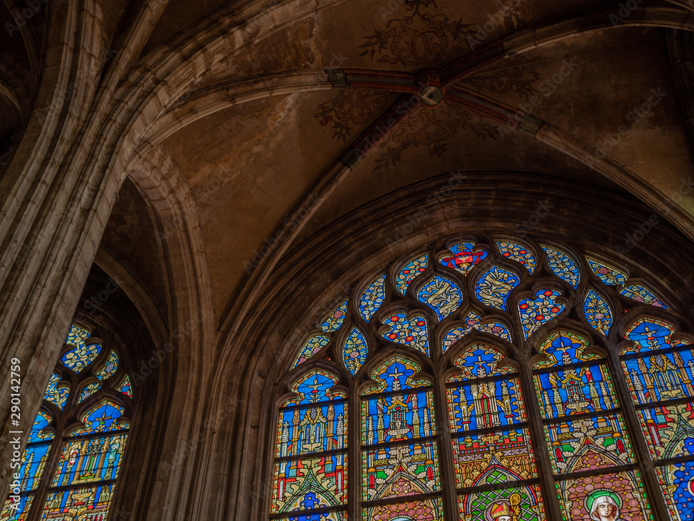 Eglise Notre Dame du Sablon Stained Glass Windows