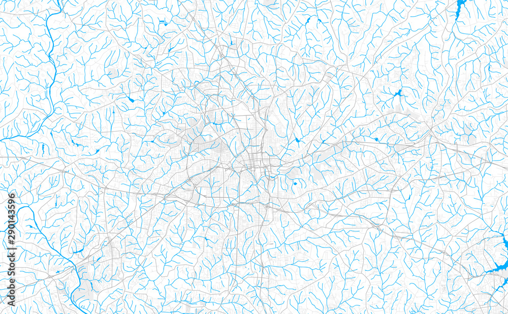 Rich detailed vector map of Winston–Salem, North Carolina, U.S.A. Rich detailed vector map of Winston–Salem, North Carolina, U.S.A.