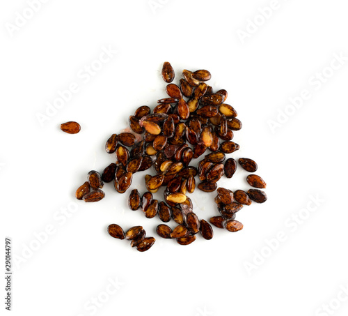 Wallpaper Mural Fresh Wet Watermelon Seeds Isolated on White Background Torontodigital.ca