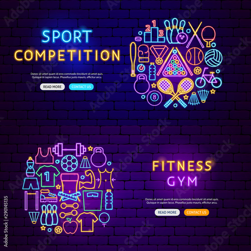 Fitness Gym Banners