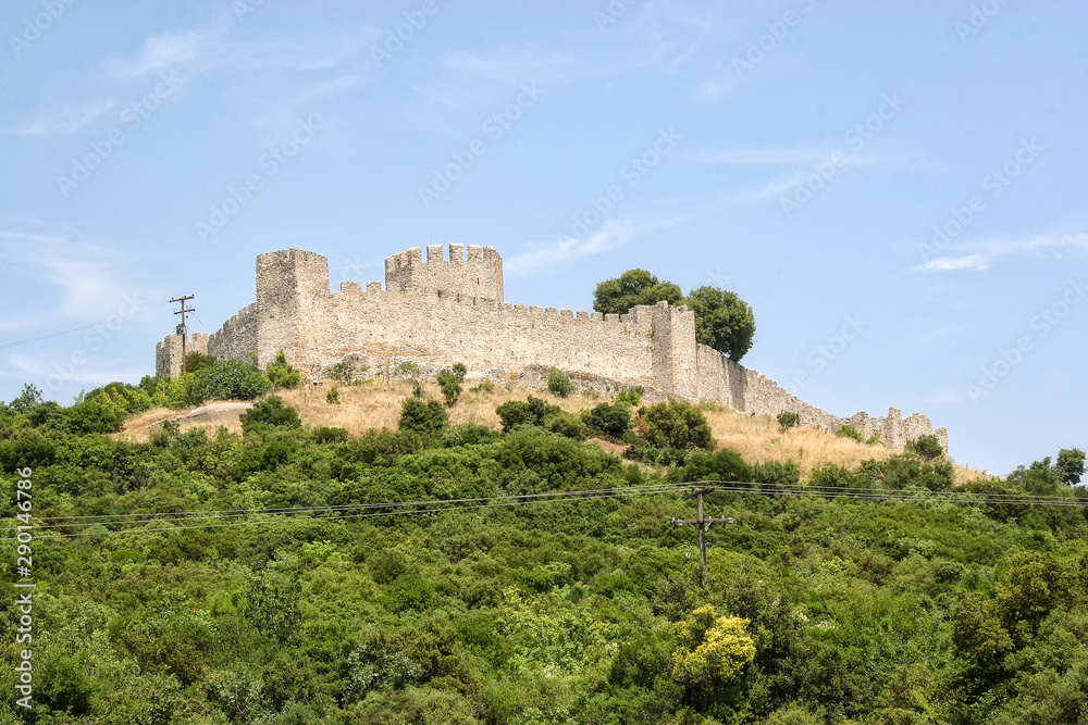 Byzantine fortress Platamon in the area of Pieria