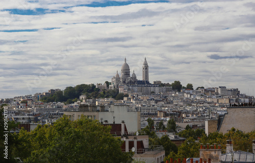 Fotografie, Obraz The famous basilica Sacre Coeur , Paris, France.