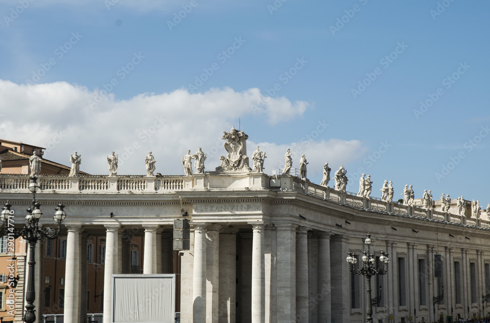 Naklejka premium St Peters Square in the Vatican