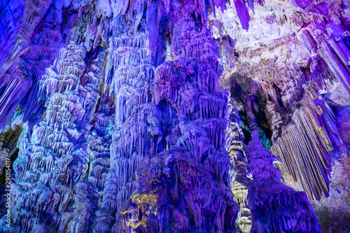 Old St. Michael's Cave located at the Upper Rock Nature Reserve at Gibraltar.