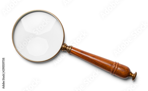 Wood Handle Magnifying Glass