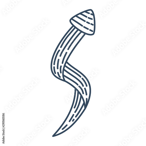 guide Way Arrow Direction collection Vector outline