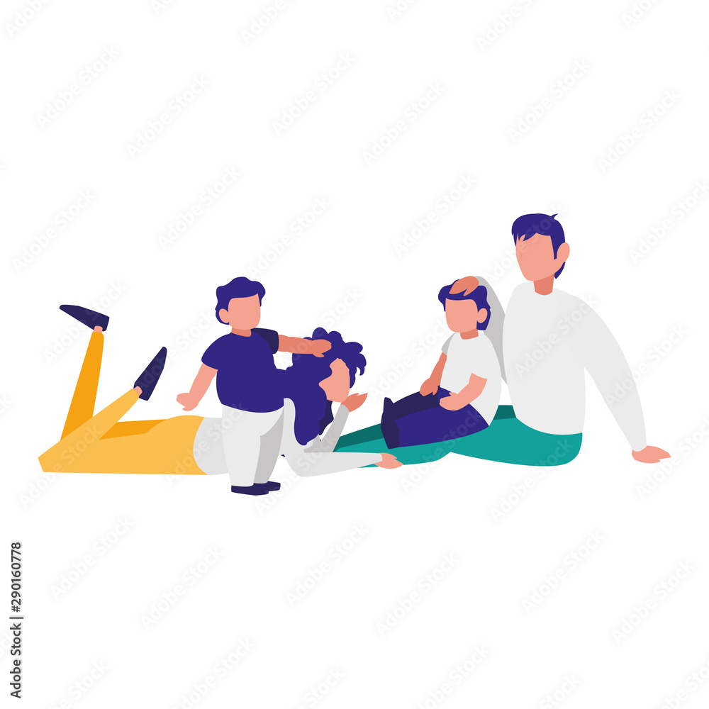 happy family design vector illustration happy family design vector illustration