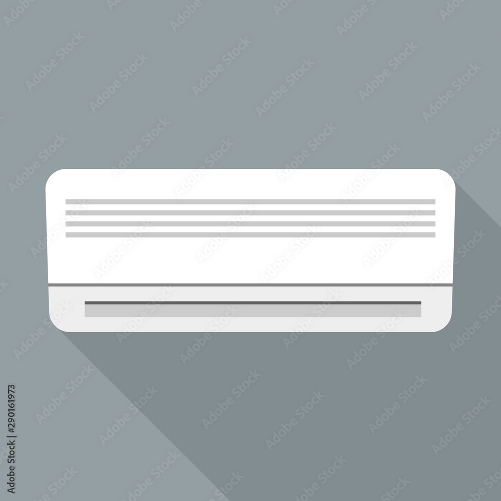 Hotel air conditioner icon. Flat illustration of hotel air conditioner vector icon for web design Hotel air conditioner icon. Flat illustration of hotel air conditioner vector icon for web design