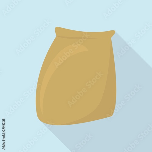 Package seed icon. Flat illustration of package seed vector icon for web design