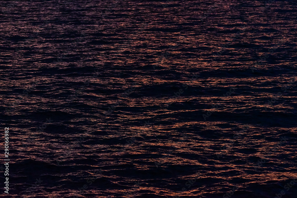 夜明け前の波DSC2565