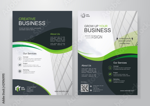 Corporate Business Cover Design Template. Can use to Brochure, Flyer, Leaflets, Pamphlet, Annual Report, Presentation, Company profile, Banner, Magazine, Poster, Portfolio. Print template design in A4