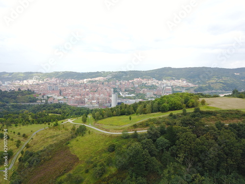 Bibao from the air