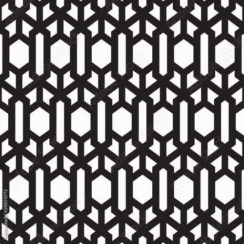 Pattern geometry of hexagon background. Pattern is on swatch panel.