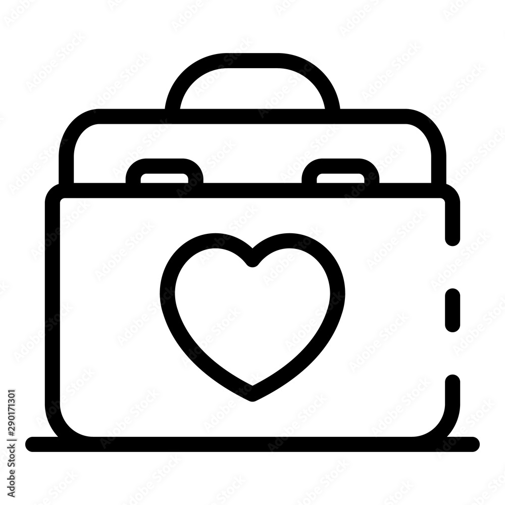 Transplant box icon. Outline transplant box vector icon for web design isolated on white background Transplant box icon. Outline transplant box vector icon for web design isolated on white background