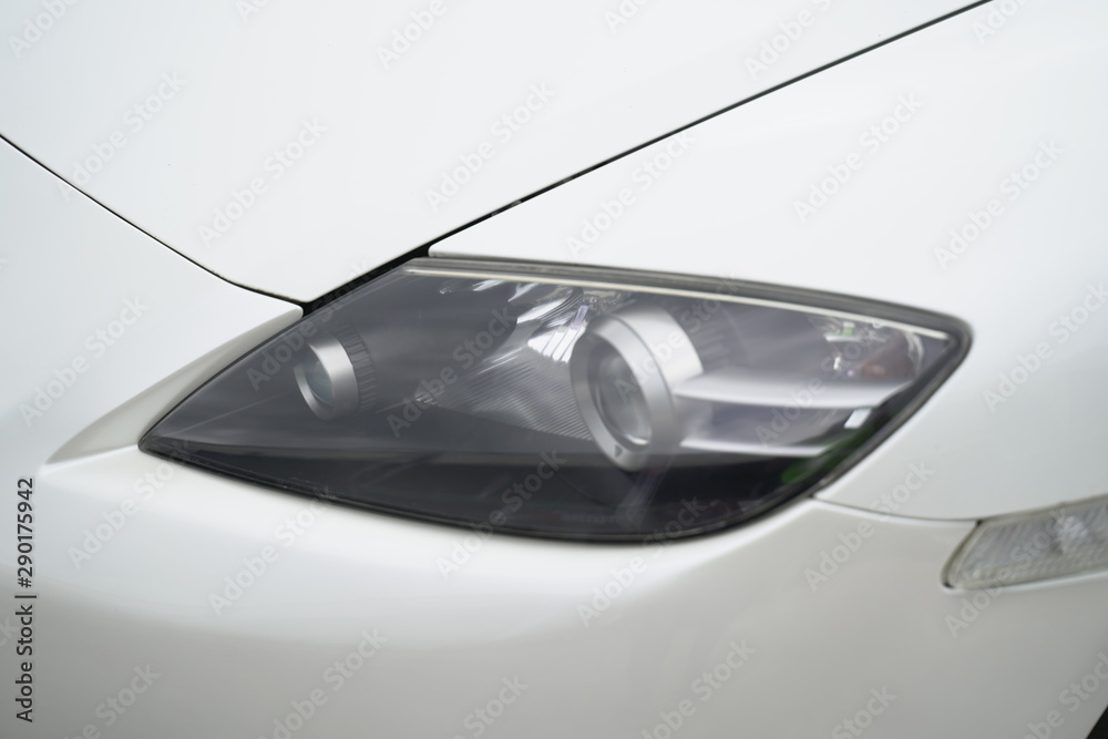 Sport Modern Japanese car's headlight design