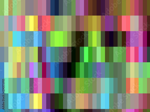 Colorful vivid squares, colors and hues, abstract background