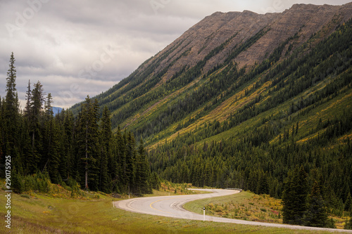A Winding Mountain Road