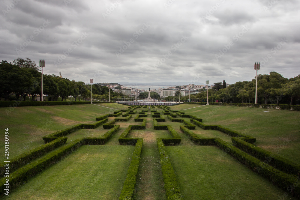 One of the beatifuls parks of Lisbon and its amazing garden