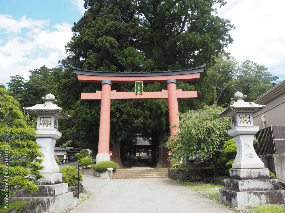 Kawaguchi Asama Jinja in Japan