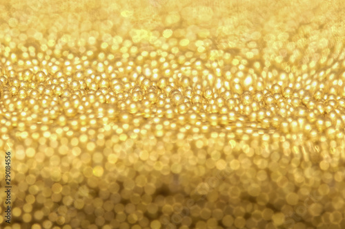 Golden sphere grain texture