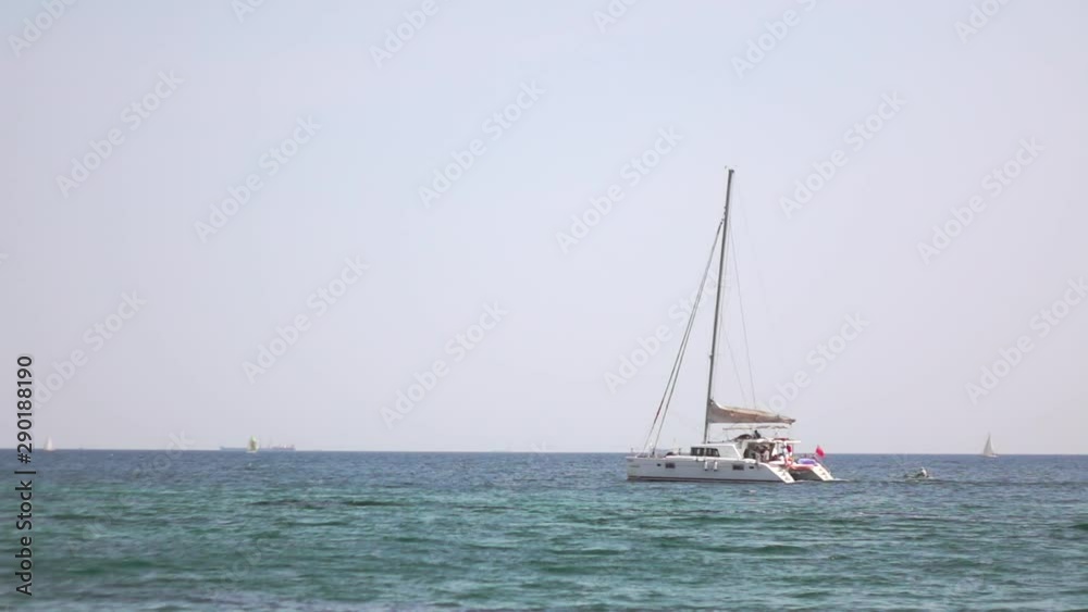 Odessa, Ukraine-09.15.2019:Sailing competitions in Odessa Odessa, Ukraine-09.15.2019:Sailing competitions in Odessa