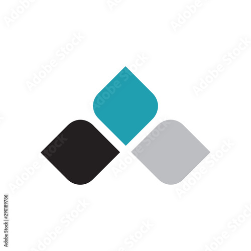 Free Download simple modern leaf logo design vector elements - GFXLoad