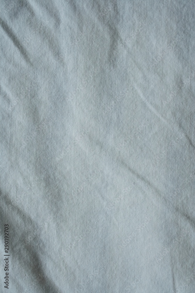 Background material. A white wrinkled sheet. 
