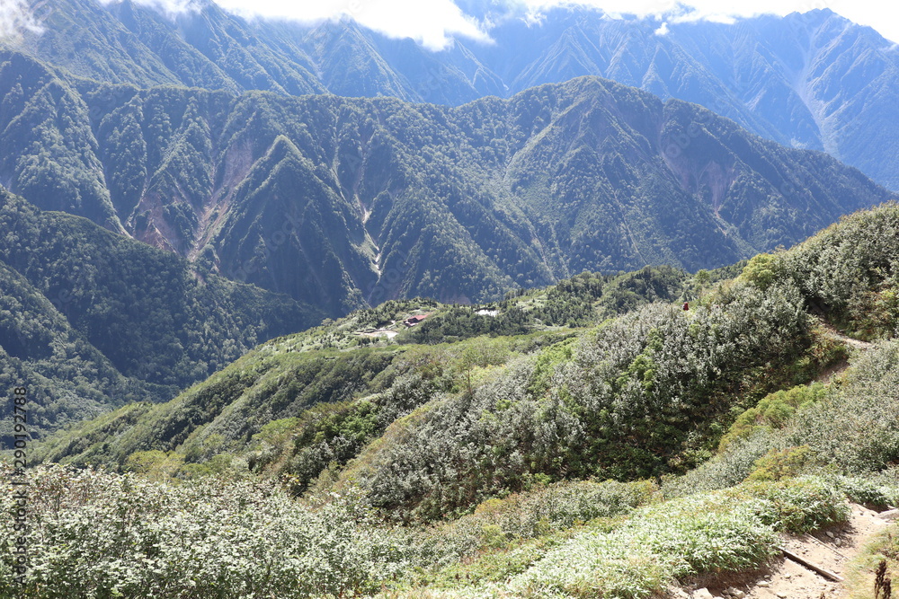 Naklejka premium 山