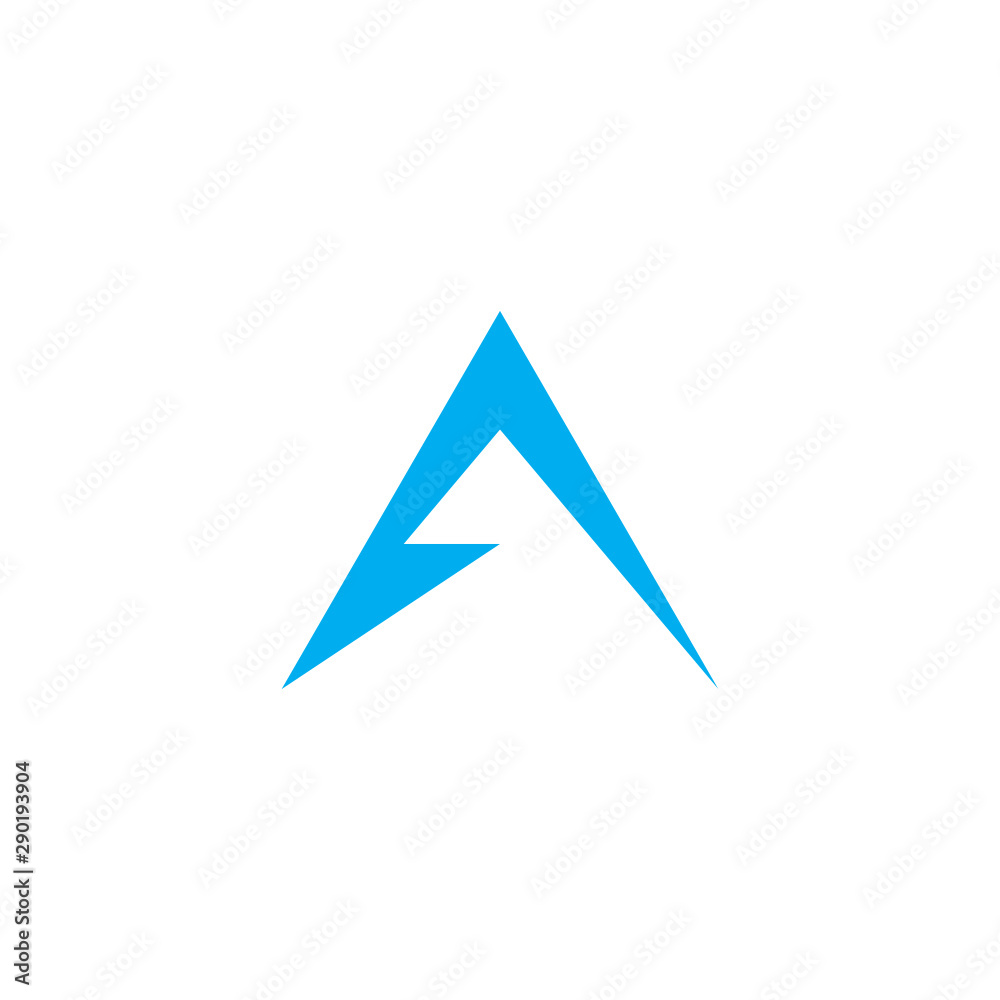 Letter logo A Letter logo A