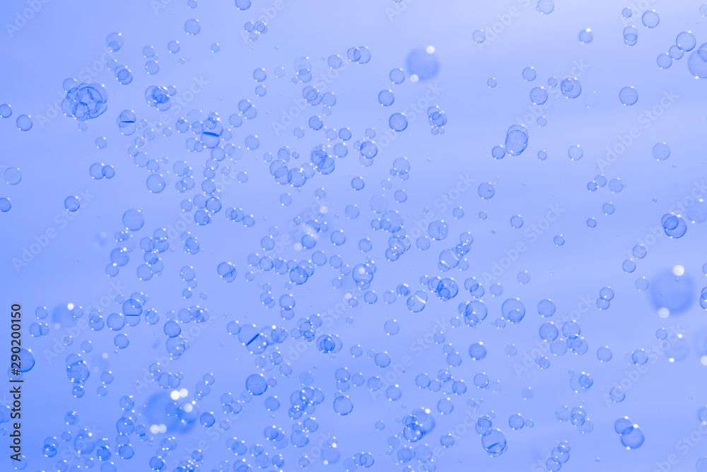 soap bubbles on a blue background soap bubbles on a blue background