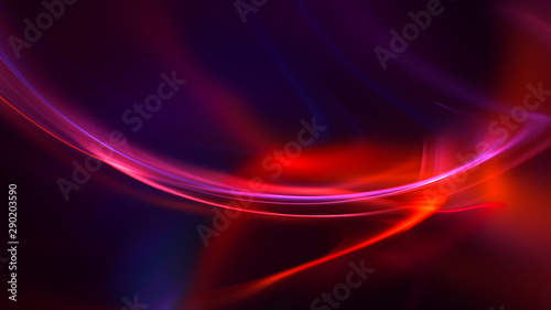 3D rendering multicolored abstract fractal