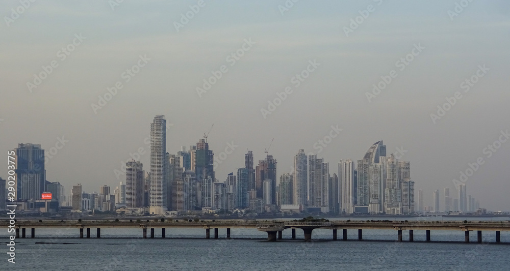Panama City is a dynamic and various megapolis