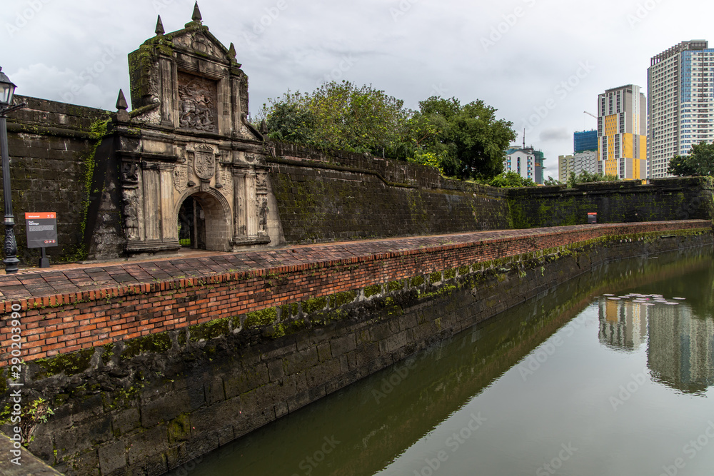 Main gate of Fort Santiago at Intramuros