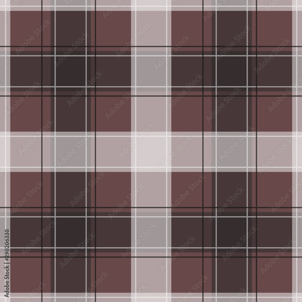 Brown Gingham pattern. Texture from squares for - plaid, tablecloths, clothes, shirts, dresses, paper, bedding, blankets, quilts and other textile products. Vector illustration EPS 10 Brown Gingham pattern. Texture from squares for - plaid, tablecloths, clothes, shirts, dresses, paper, bedding, blankets, quilts and other textile products. Vector illustration EPS 10