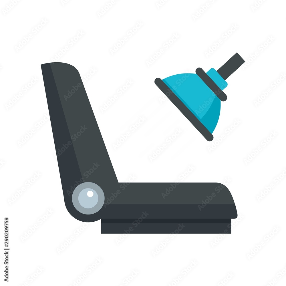 Car chair cleaning icon. Flat illustration of car chair cleaning vector icon for web design Car chair cleaning icon. Flat illustration of car chair cleaning vector icon for web design