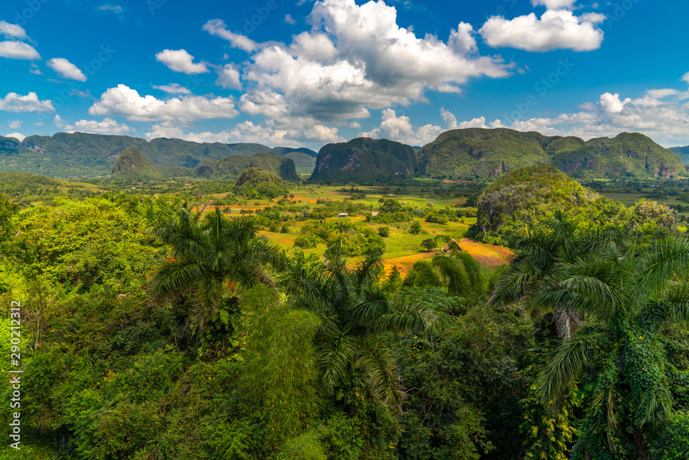 Vinales Valley site in Pinar del Rio of Cuba