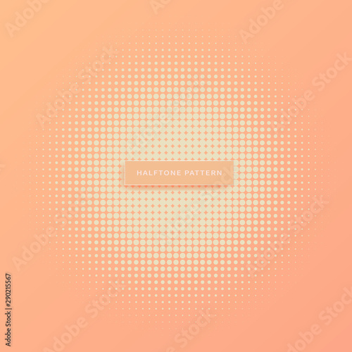 Halftone pattern, abstract background