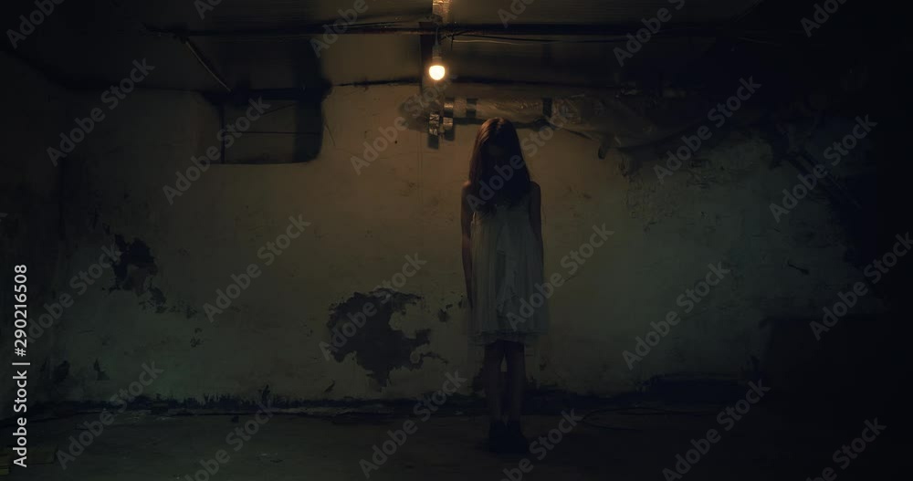 The ghost of a little girl just appeared in your basement. How long has she been watching you?