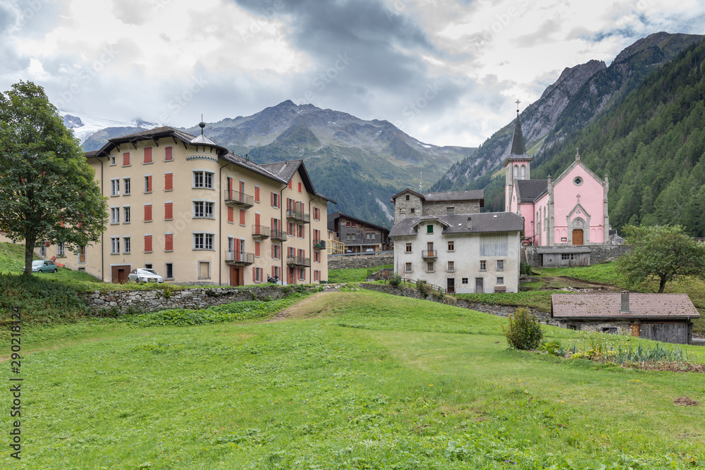 The tiny Swiss village of Trient
