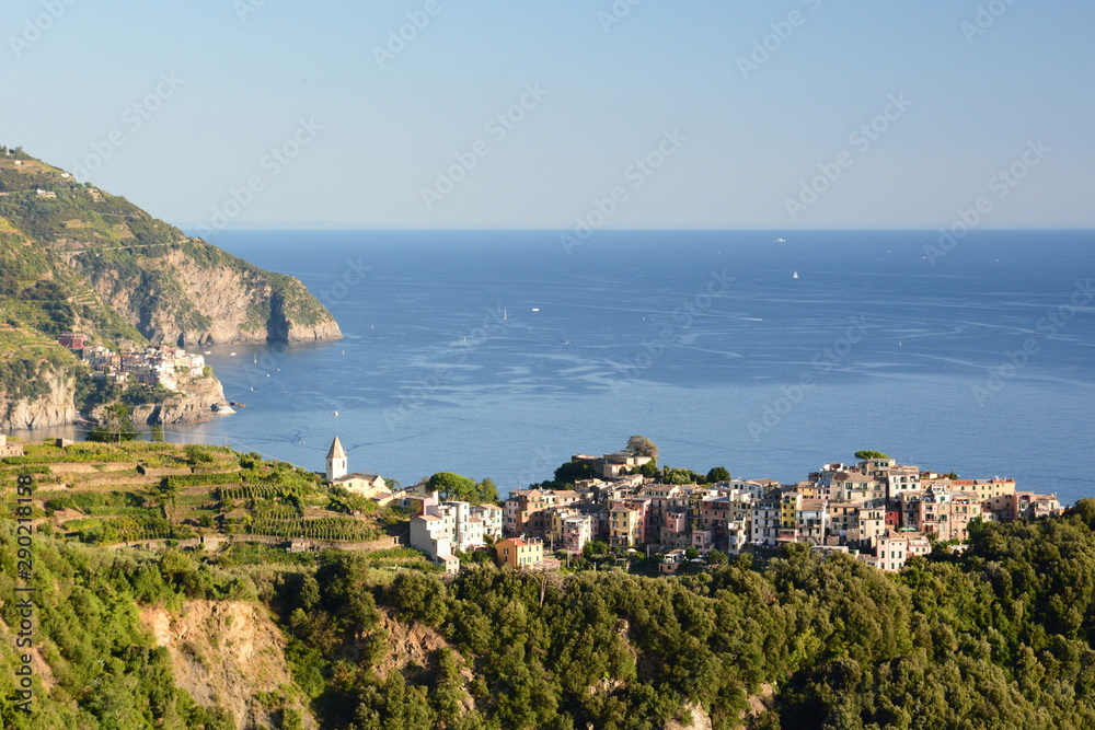 The small village of Corniglia. Cinque Terre. Liguria. Italy