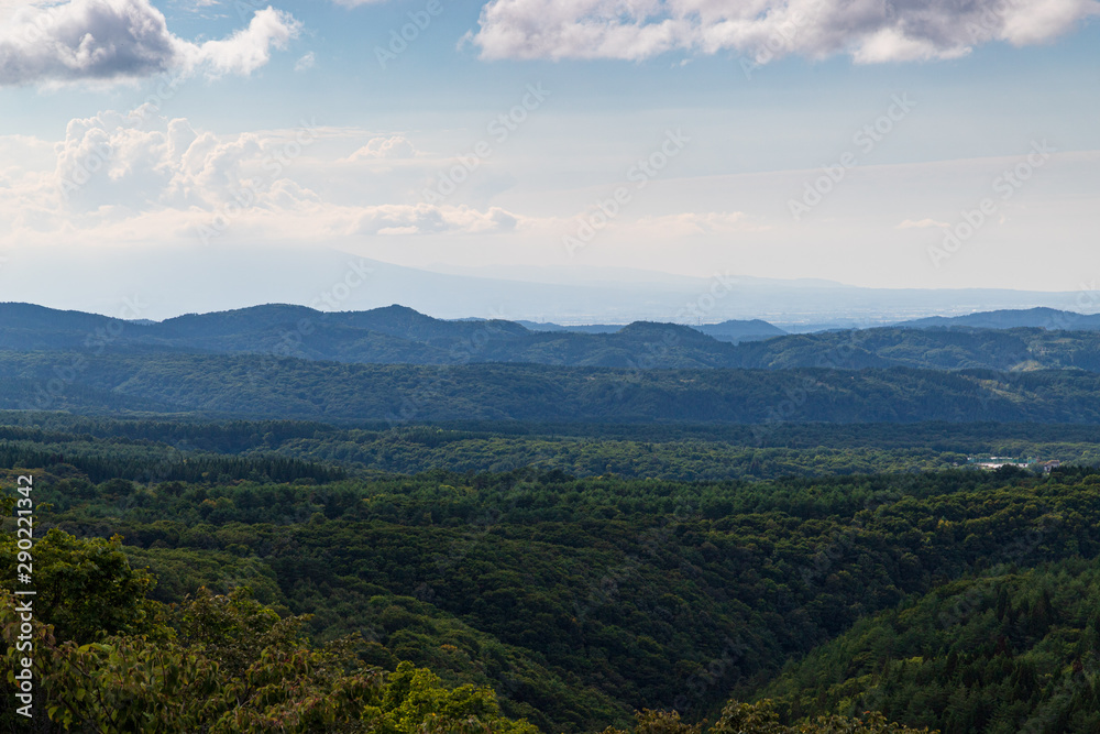 Naklejka premium Towada Hachimantai National Park Summer